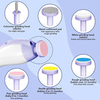 Qunlions life Baby Nail Trimmer Electric, 6 in 1 Rechargeable Baby Nail - Image 3