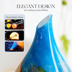 Porseme 280ml Essential Oil Diffuser Glass Color Changing Aroma Air Diffusers - Image 4