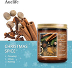 Christmas Candle | Christmas Spice Scented Candle, Holiday Candles Gift - Image 2