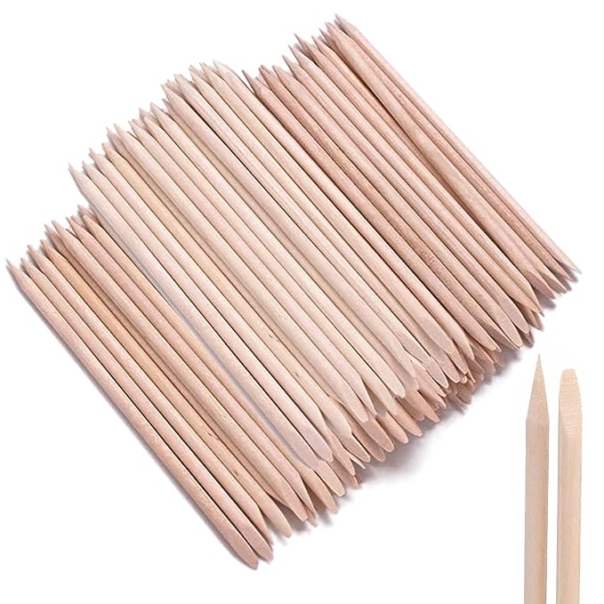 AMOSTBY Orange Sticks For Nails by AMOSTBY