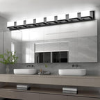 Tipace 8 Lights Modern LED Black Vanity Light - Image 5