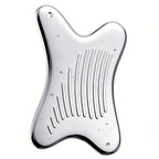 Non-Slip Grip Stainless Steel Gua Sha Facial Tools, 2026 Updated X-shaped by Amirce