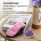 Umisleep Lavender Eye Mask, 0.45 lb Aromatherapy Weighted Eye Mask - Image 4