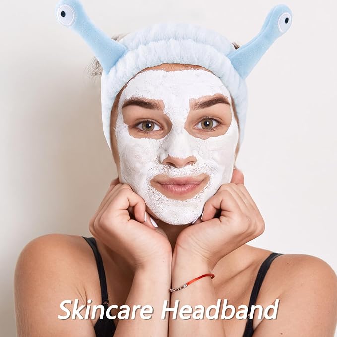 VELSCRUN Spa Headband, Makeup Face Wash Skincare Headbands, Stuff - Image 4