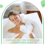 Ramede 30 Pair Exfoliating Glove Double Sided Exfoliating Bath Gloves Pack - Image 6