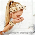 7 Pcs Spa Set, Facial Headband and Wristband Set, Skincare Accessories - Image 4