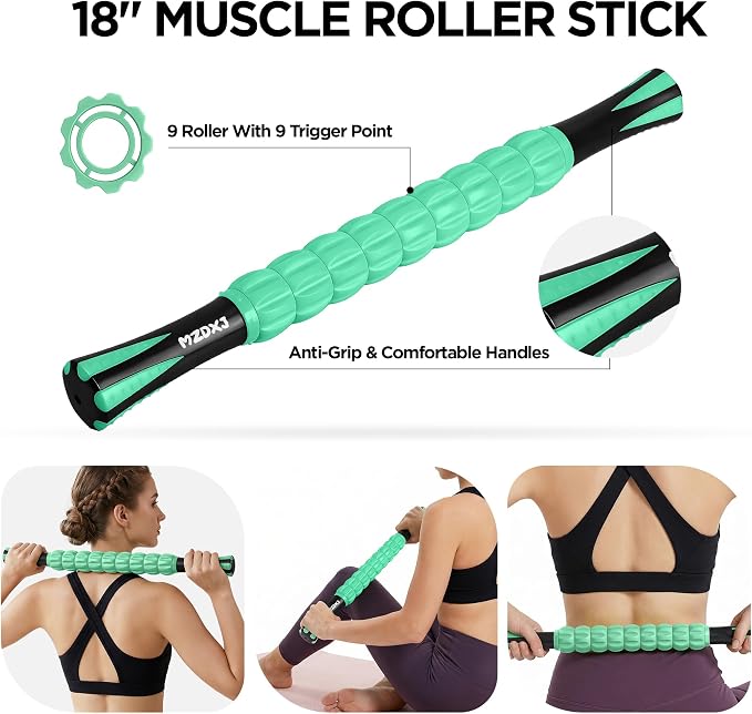 Muscle Roller & Massage Roller Stick - Image 2