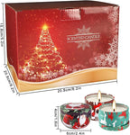 YOROXRG 36 Pack Christmas Scented Candles Gift Set 2.5oz Strong Fragrance jar - Image 7
