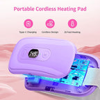 Portable Heating Pad Period Cramps: 2 Timer 6 Heat Levels 6 Vibration Modes - Image 5
