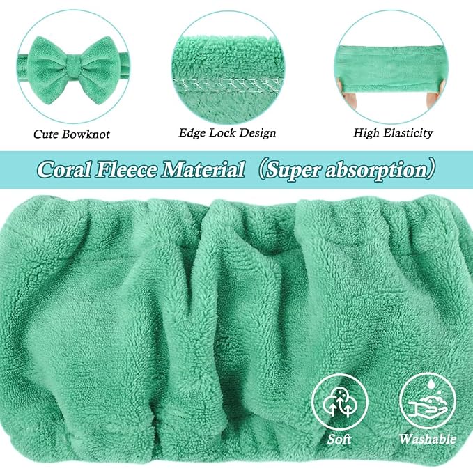 Shintop Face Wash Headband, Soft Makeup Headband - Image 7