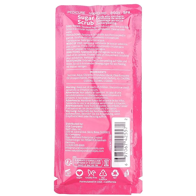 Pedicure Kit Foot Soak Set: Bubble Salt, Sugar Scrub, Massage Mask, Massage - Image 4