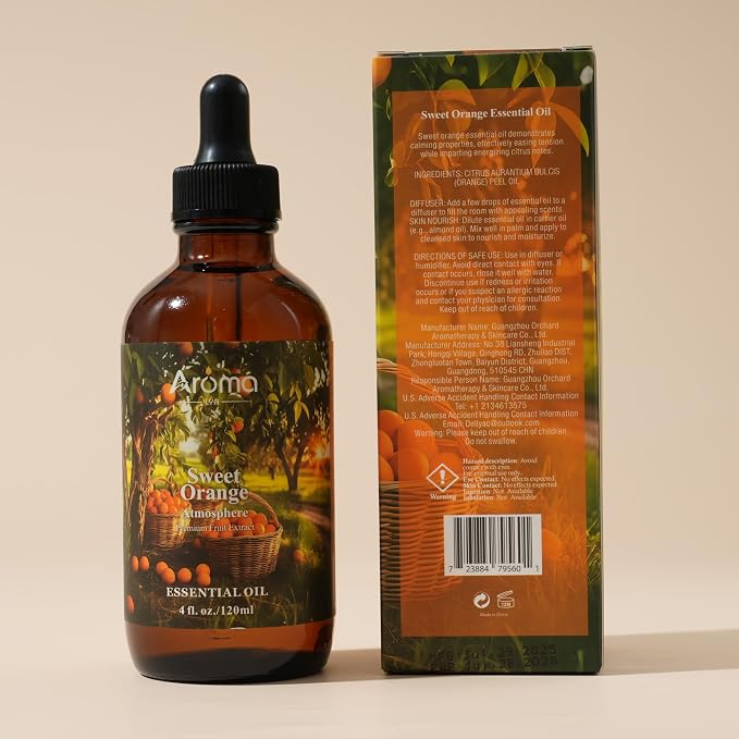 Orange Essential Oil with Premium Gift Box - Image 9