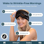MyHalos 3D Mulberry Silk Sleep Mask - Image 2