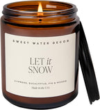 Sweet Water Decor Let it Snow Christmas Scented Candles by SweetWaterDecor