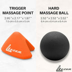 LEZER, Trigger Massage Point, Manual Massage Ball, Muscle Knots Relief Tool - Image 2