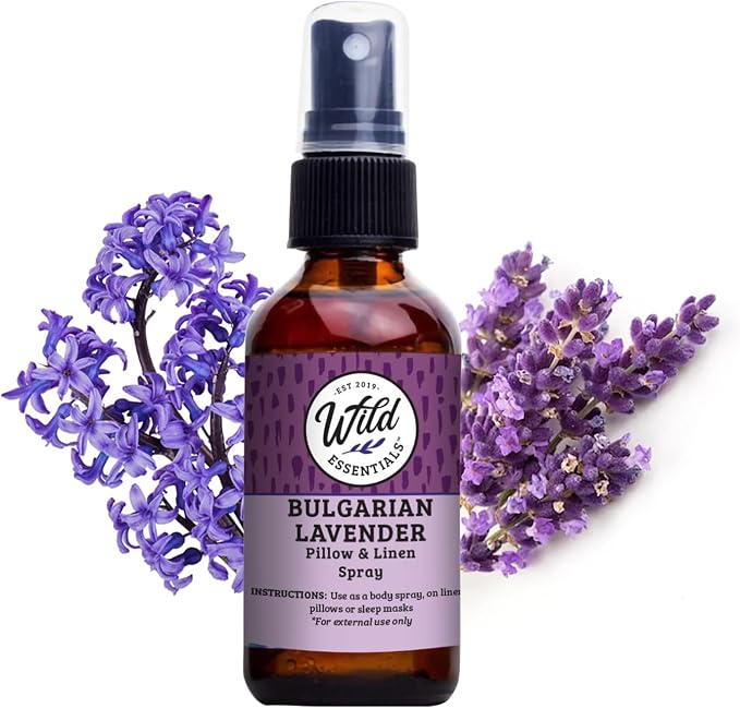 Wild Essentials All Natural Essential Oil Sprays, 2 Ounce, Organic Witch Hazel by WildEssentials