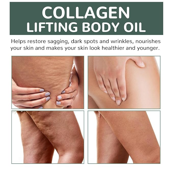 Hydrating Collagen Oil For Body & After Shower, Moisturizing Anti Aging Silk - Image 5