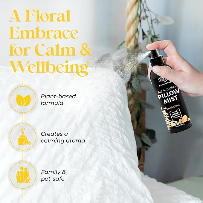 Aromasong Fresh Citrus Pillow Spray - Image 3