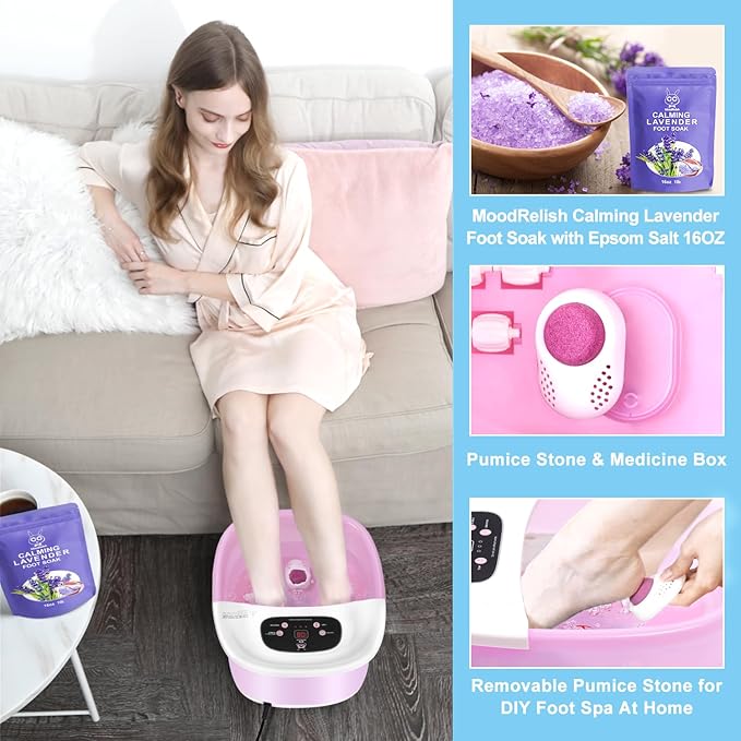 MoodRelish Foot Spa Bath Massager - Image 4