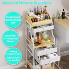 HapiRm Floor Makeup Organizer Cart - Image 4