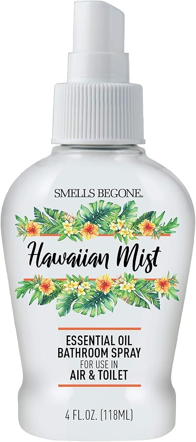 SMELLS BEGONE 4 oz Essential Oil Bathroom Spray by SMELLSBEGONE