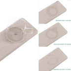 NiuYichee 2 Pcs Water Absorbing Stone Trays, Kitchen/Bathroom Sink Soap Dish - Image 7