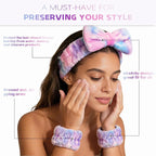 Ayesha Spa Headband and Wristband Set - Image 2