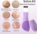 Blackhead Remover Tools, Silicone Face Scrubber Pore Cleaning Brush Mask - Image 8