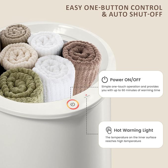 Towel Warmers for Bathroom, Bucket-Style Towel Warmer - Image 3