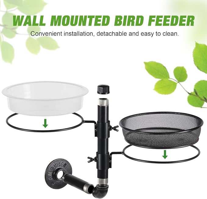 Urban Deco Wall Mounted Bird Feeder - Image 7