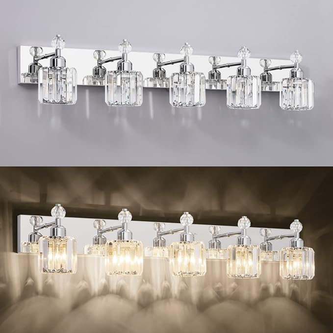 PRESDE Crystal 5-Light Vanity Light - Image 6