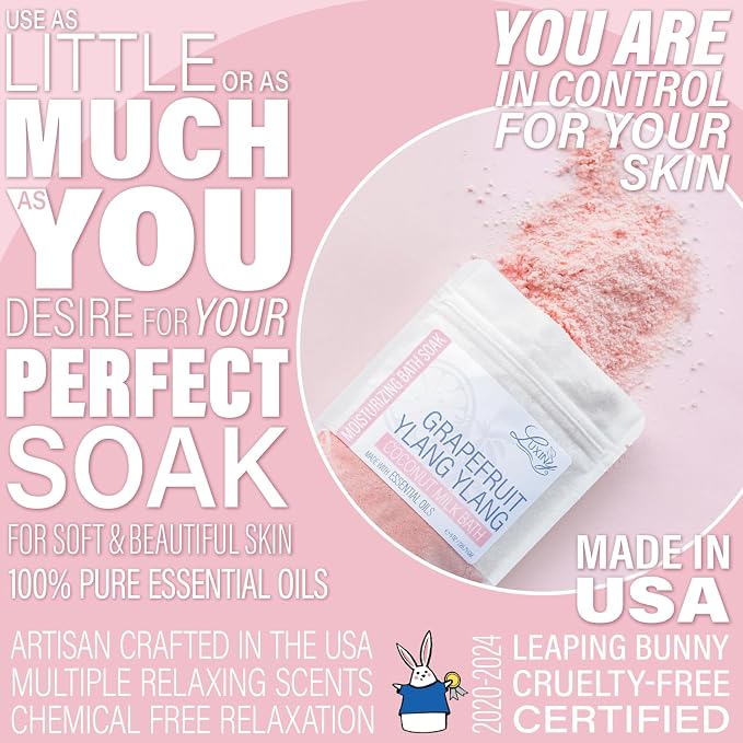 Luxiny Vegan Milk Bath Soak Made - Image 6