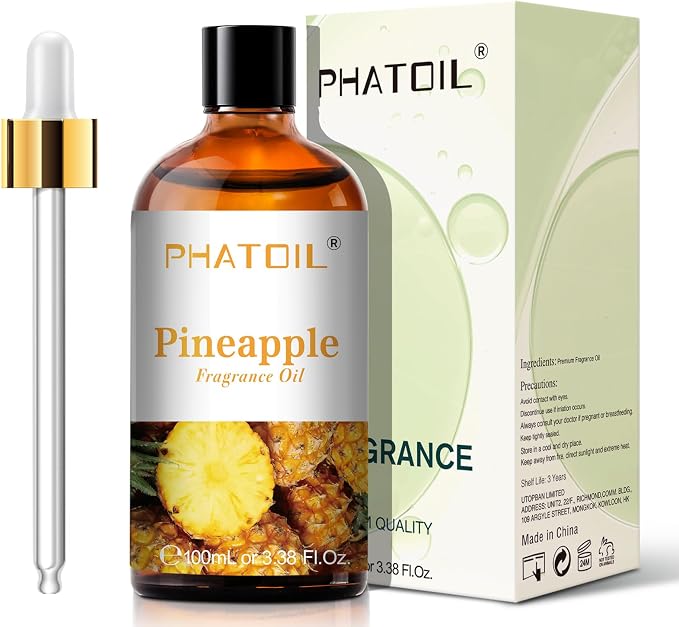 PHATOIL 3.38FL.OZ Pineapple Fragrance Oils - Image 2