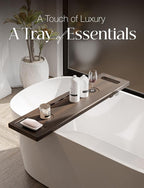 Tinamo Acacia Bathtub Tray Caddy - Image 5