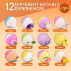 Bath Bombs for Women, 12 Pack Handmade Natural Fizzies Bath Bombs - Image 5