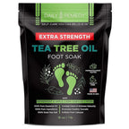 DAILY REMEDY EXTRA STRENGTH Tea Tree Oil Foot Soak w/ Epsom Salt Made in USA by DAILYREMEDY