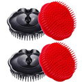 Hair Scalp Brush Dandruff Cleaning Brush Shower Scalp Shampoo Brush Scalp by Aroveea