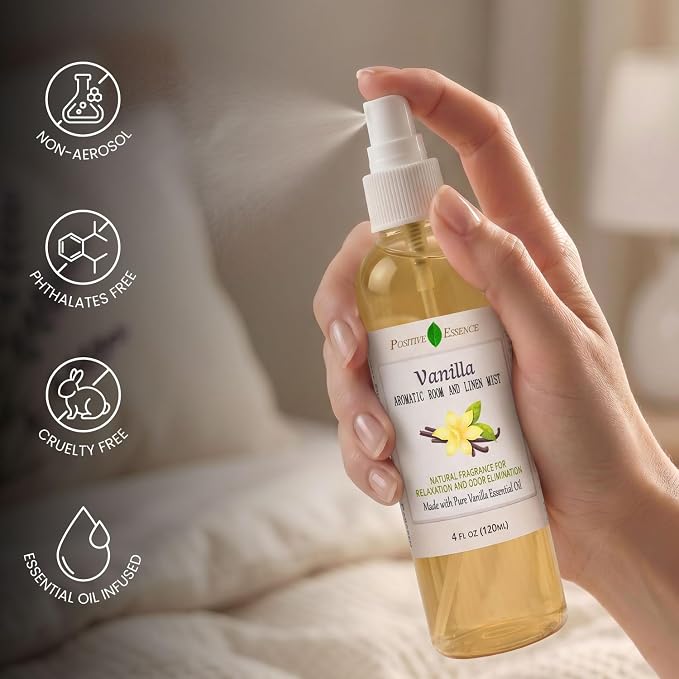 Vanilla Linen and Room Spray, Natural Home Fragrance Made - Image 6