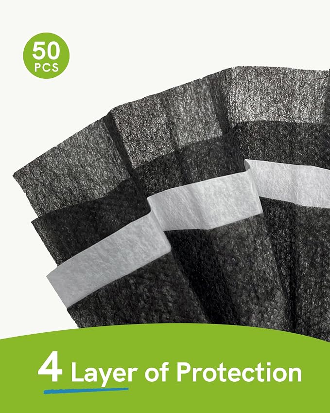 FriCARE Made in USA Disposable Face Masks, 4-Ply ASTM Level 3 Medical Grade - Image 4
