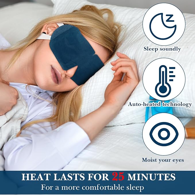 100 Pcs Disposable Steam Eye Mask Bulk - Image 6