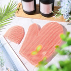 Karenhi 2 Pcs Honeycomb Exfoliating Glove Set Exfoliating Bath Mitt Honeycomb - Image 5
