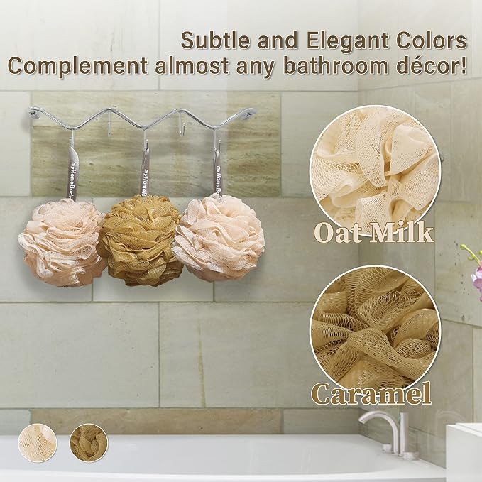 myHomeBody Large 70g Loofah Sponge, Body Scrubber, Bath Sponge, Loofah - Image 4