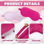Cutecrop 50 Pcs Silk Sleep Mask Blackout - Image 3