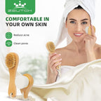 Zeutch Premium Dry Brushing Body Brush Set - Image 5
