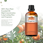 Tangerine 1.01fl.oz Essential Oil, PHATOIL Pure Aromatherapy Oils - Image 3