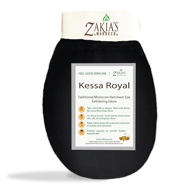 Original Kessa Exfoliating Glove by ZakiasMorocco