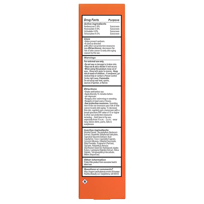 Pacifica Setting Spray Glow Baby Brightening Mist, Broad Spectrum SPF 45 - Image 11