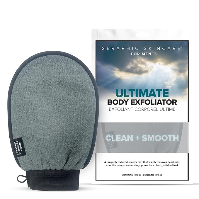 Seraphic Skincare Ultimate Body Exfoliating Mitt by SeraphicSkincare