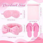 Moucuny 42 Pcs Summer Spa Sleepover Party Supplies Bulk - Image 5