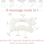 byAVA Gua Sha Jelloskin Lymphatic Massage Tool | Ceramic GuaSha - Image 4